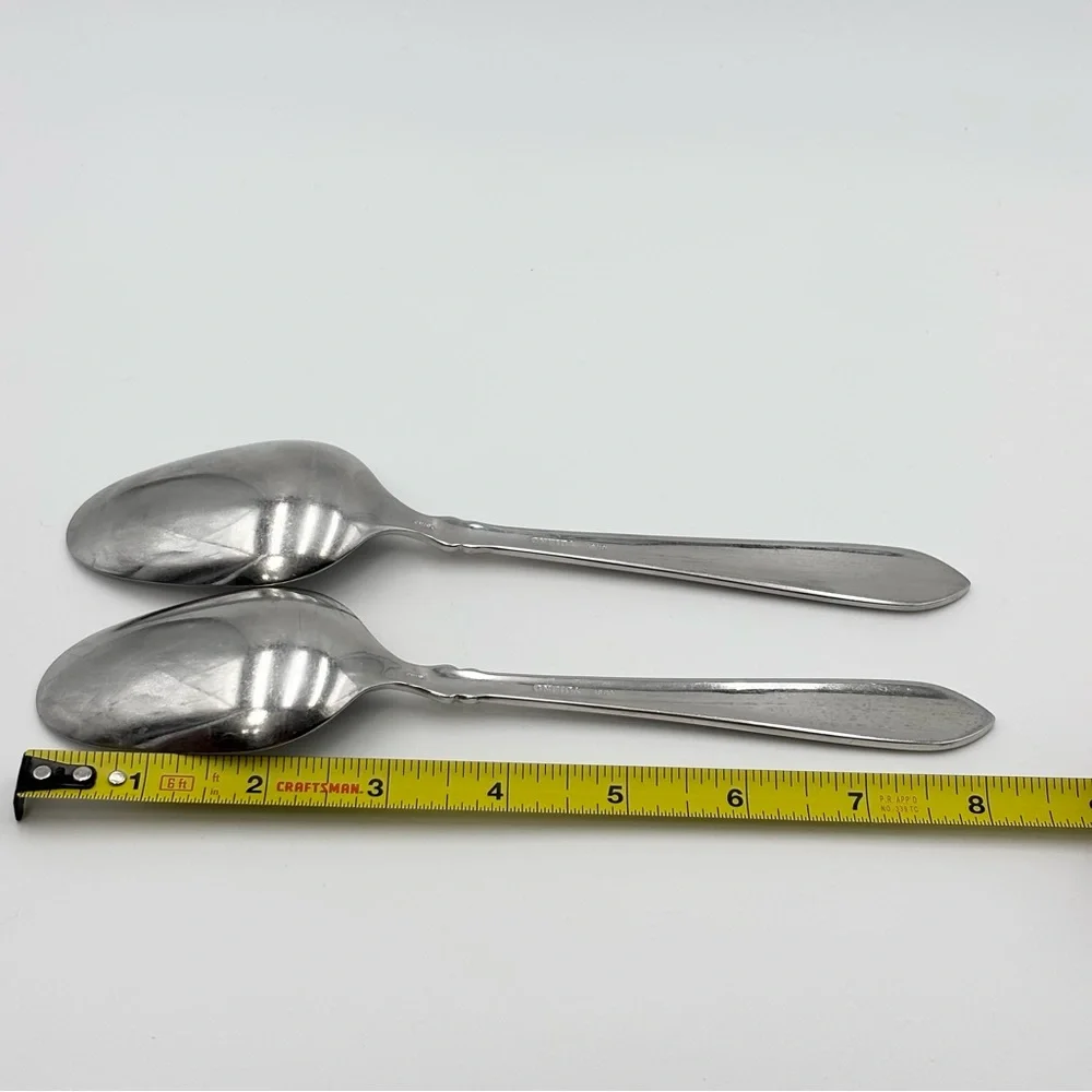 Oneida vintage Community‎ Queen Bess II silver-plated spoons 18/10